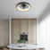 20'' 5 - Blade LED Chandelier Ceiling Fan with Light Included Way Day
