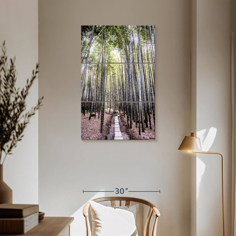 Harnek Bamboo Forest IV, 57" H x 36" W
