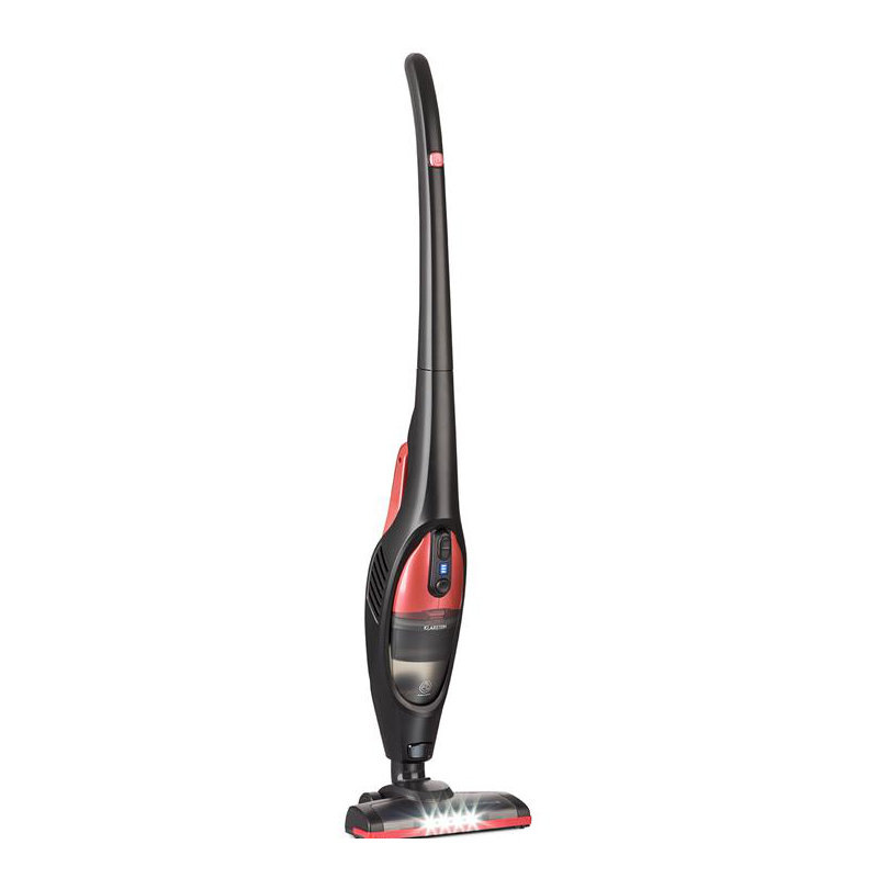 Klarstein Cordless Bagless Stick Vacuum, Red/Black