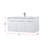 Agostini 40'' Single Bathroom Vanity with Resin Top-318447077