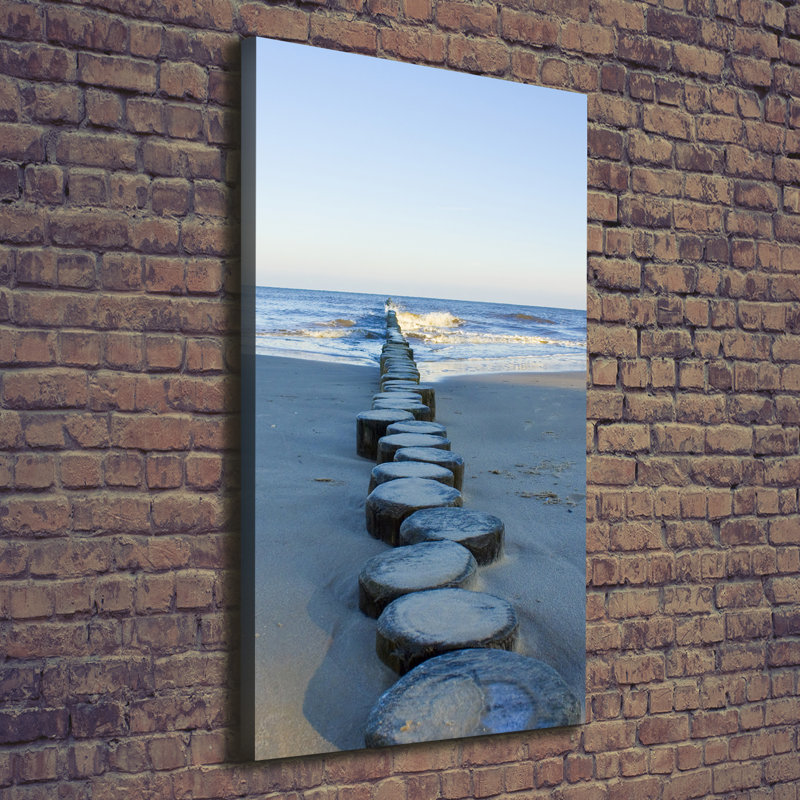 Breakwater - Wrapped Canvas Print