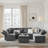 Andoline 8-Piece Upholstered Sectional-1100991671