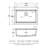 White Workstation 30X22" Kitchen Sink Drop - In, Granite Composite, Non Scratch, Quiet Operation, Reduces Dirt, Package With Bottom Grid And Cutting Board , Colander Installation Clips