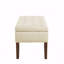 Banc capitonné avec rangement-695209013