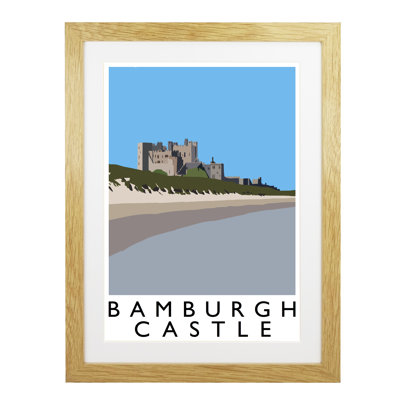 Bamburgh Castle by Richard O'Neil - Print