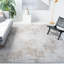 Kornegay Abstract Grey/Gold Area Rug-1659136845