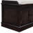 Elegant Storage Bench Entryway Bench Upholstered Bench with 4 Doors and Adjustable Shelves-1190213563