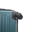 Valise légère 20 ", roues pivotantes, vert