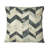 Beige Grey Chevron II - Transitional Throw Pillow-108572646