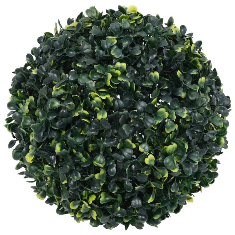 Faux Boxwood Plant in Pot, 17.72cm H x 17.72cm W x 45cm D