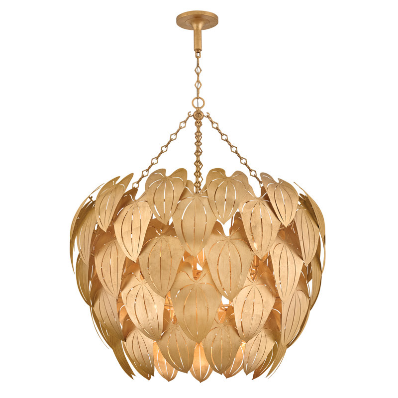 Fredrick Ramond Camille Large Chandelier, 12 Lights
