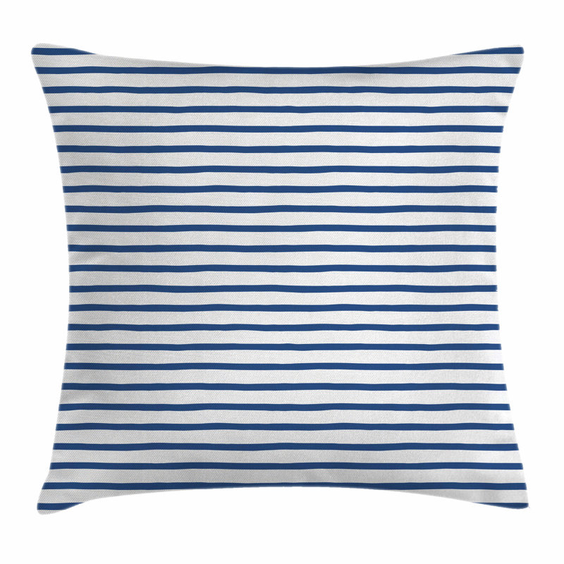 Striped Indoor / Outdoor 26" Throw Pillow Cover, 24" x 24"