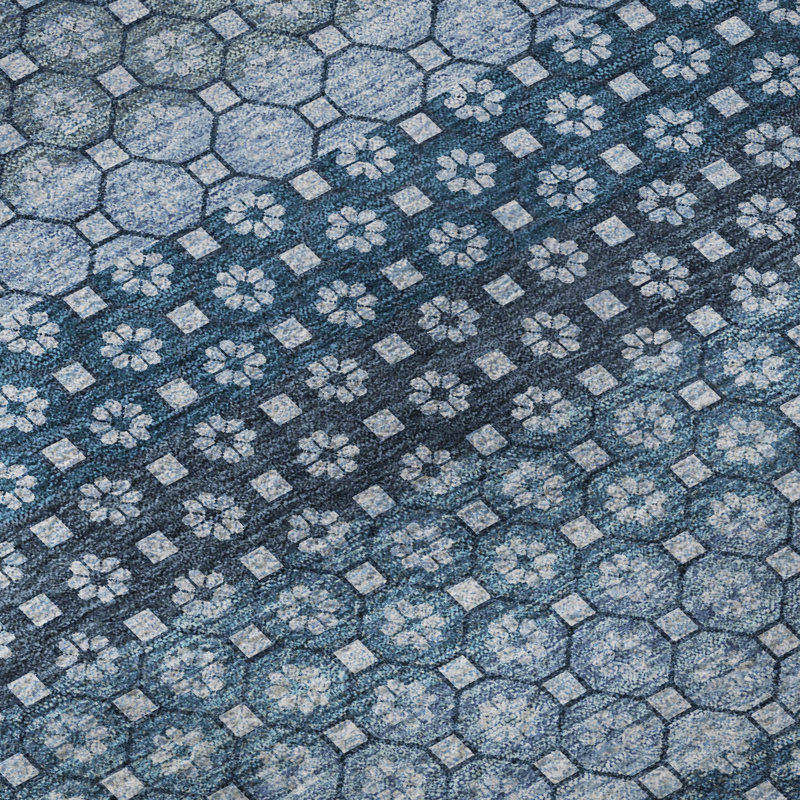 Tapis de qualité supérieure lavable à la machine Elize AMF1419, Rectangle 10 pi x 14 pi