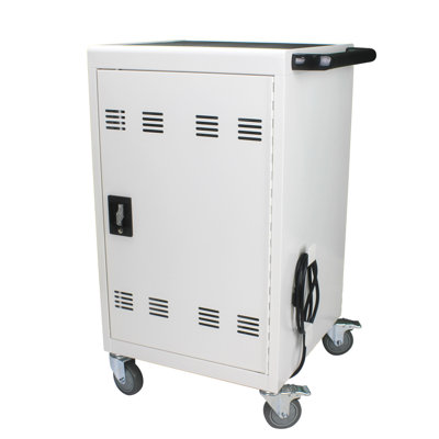 Mobile Charging Cart And Cabinet For Tablets Laptops 31+4-Device