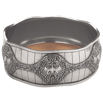 Vinifera Pewter Round Coaster