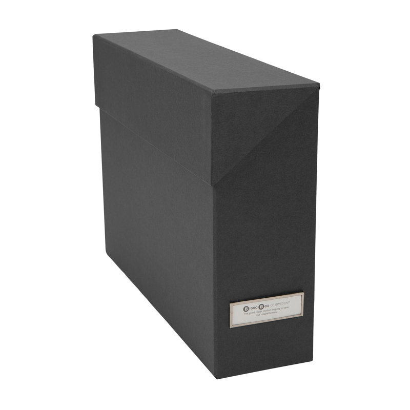 Lovisa File Box, Dark Gray
