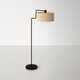 Wenham 57'' Swing Arm Floor Lamp