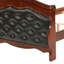 Lit tapissier Mantua cerise et espresso-785813618