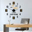 Metal Wall Clock