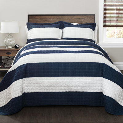 Ensemble de courtepointe en coton Lush Decor New Berlin