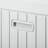 Edrosie Inc 69.6'' W 260 Gallons Water Resistant Resin Lockable Deck Box in White