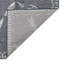 Tapis intérieur / extérieur bleu marine à tissage plat Thornburg-853103875