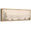 «Serene Winter Panorama Elegant Snowy Countryside Decor», reproduction encadrée sur toile-111375417-98042308