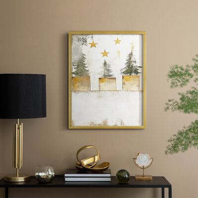 «Christmas Holiday», art encadré DCC-XXIX, bois massif