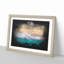 Walking upon a Beach in Corfu Greece - Picture Frame Graphic Art Print-56864435-56864434