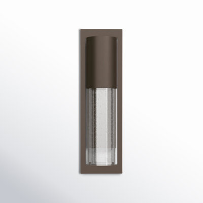 Bandit Solid Aluminum 15.5" H X 4.5" W Outdoor Wall Light