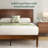 Hermes Contemporary Modern Solid Wood Platform Bed with Adjustable Headboard-974432015