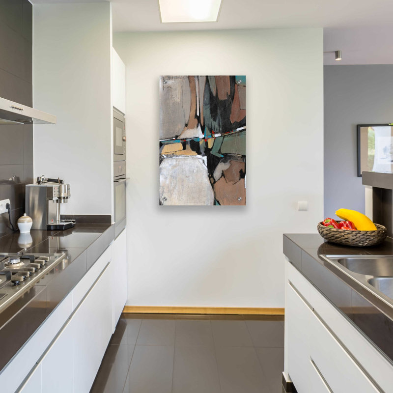 «Conjonction I» par Tim O'Toole, art mural en verre acrylique, H 36 po x l 24 po x P 0,2 po