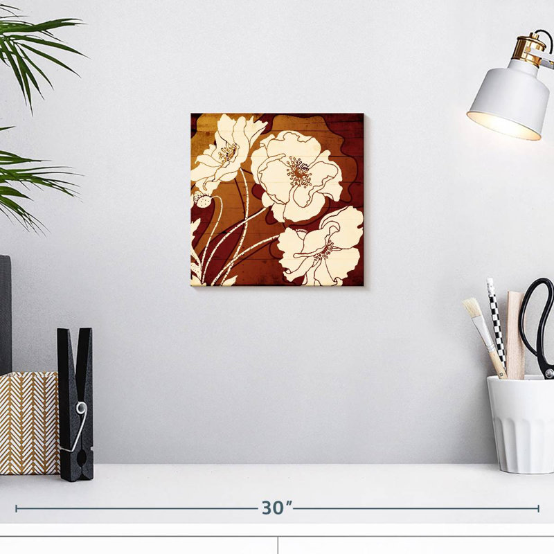 Harnek, fleur d'automne, H 10 po x l 10 po