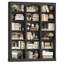 Bibliothèque standard Huckins H 71,2 "x l 63,4" avec tablettes réglables-121780345