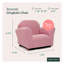 Fauteuil club pour enfants en guingan Weybridge-2070460082