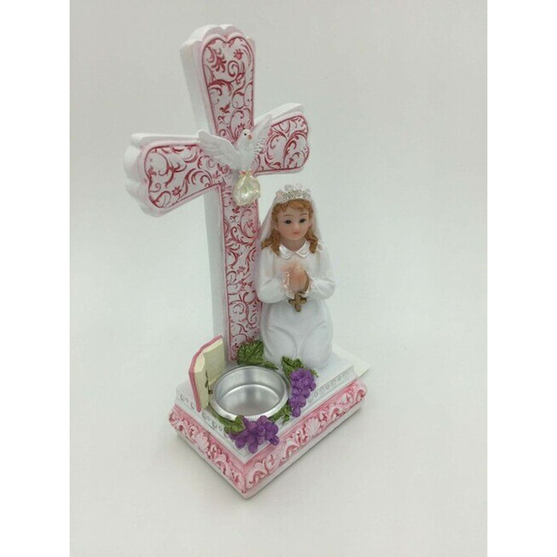 Figurine Hud priant avec croix