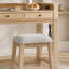 Ensemble de table de salle à manger pour 3 personnes TREXM, ensemble de table et chaises de cuisine rétro avec 3 tiroirs de rangement, idéal pour les petits espaces (naturel)-901489852-901489850