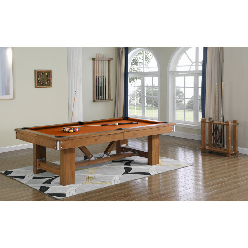 Willow Bend Slate Pool Table with Professional Installation Included, Aztec, No, 7'