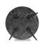 Darcell 100cm Round Dining Table with Marble Effect Top-2024136286