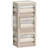 3Pack Clothes Storage Bins - Oxford Frame Storage Box Foldable Stackable Storage Organizer With 3 Openings Design, Metal Frame, Clear Window, Carry Handles (36L-15.7 * 11.8 * 11.8In, Beige)