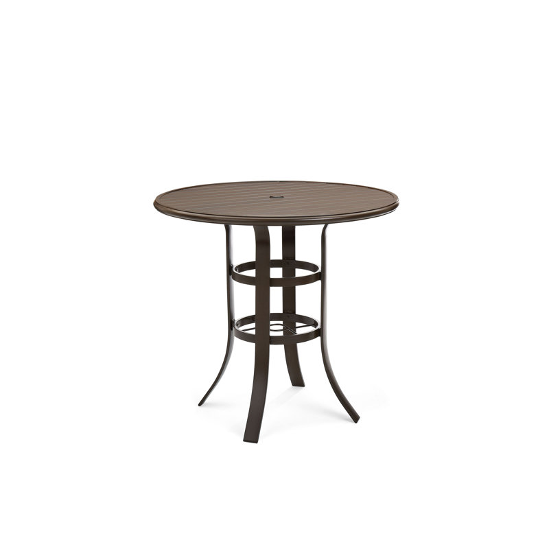 Table de bar 42 po Slat Top