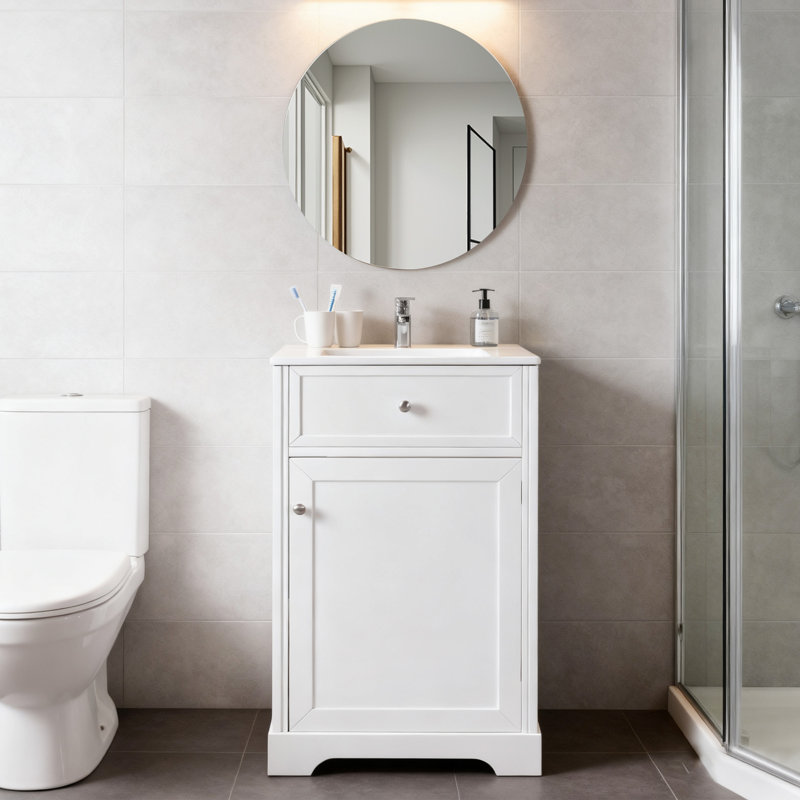 Meuble-lavabo 20 po avec lavabo Pelaga