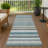 Machine Washable Indoor/Outdoor Drennen ACN2330 Stripes Rug-1550572433