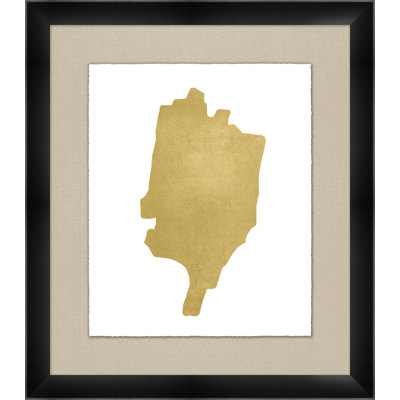 Gilded Abstract 3 Painting by Thom Filicia