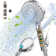 Filtered Shower Head With Handheld, High Pressure 9 Spray Mode Chrome Showerhead With Filters,Detachable Shower Head,Water Softener Filters Beads For Hard Water -Remove Chlorine