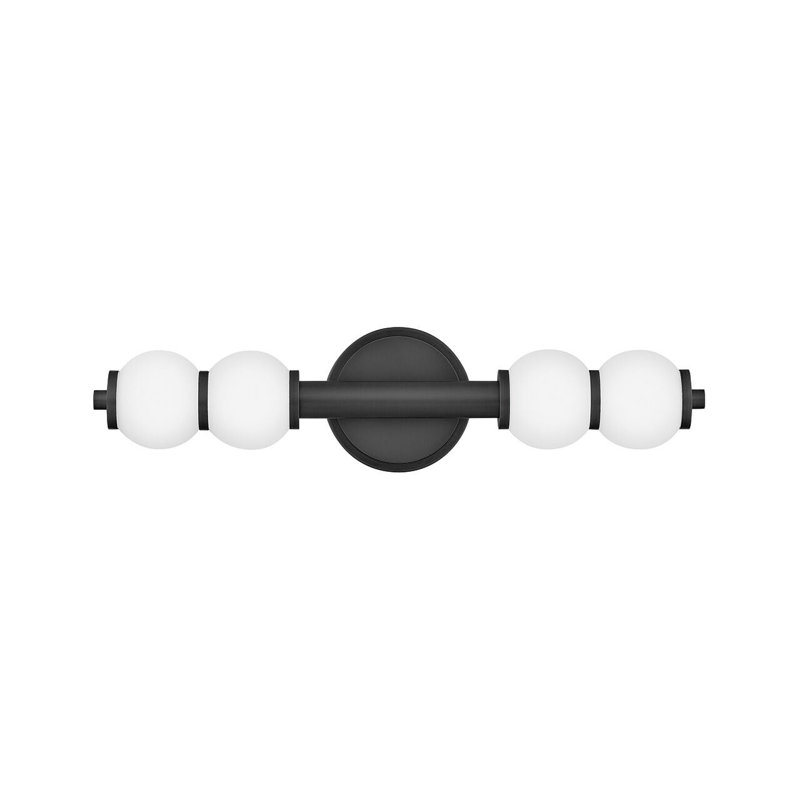 Trigo 1 - Light LED Bath Bar by Lisa McDennon, Black
