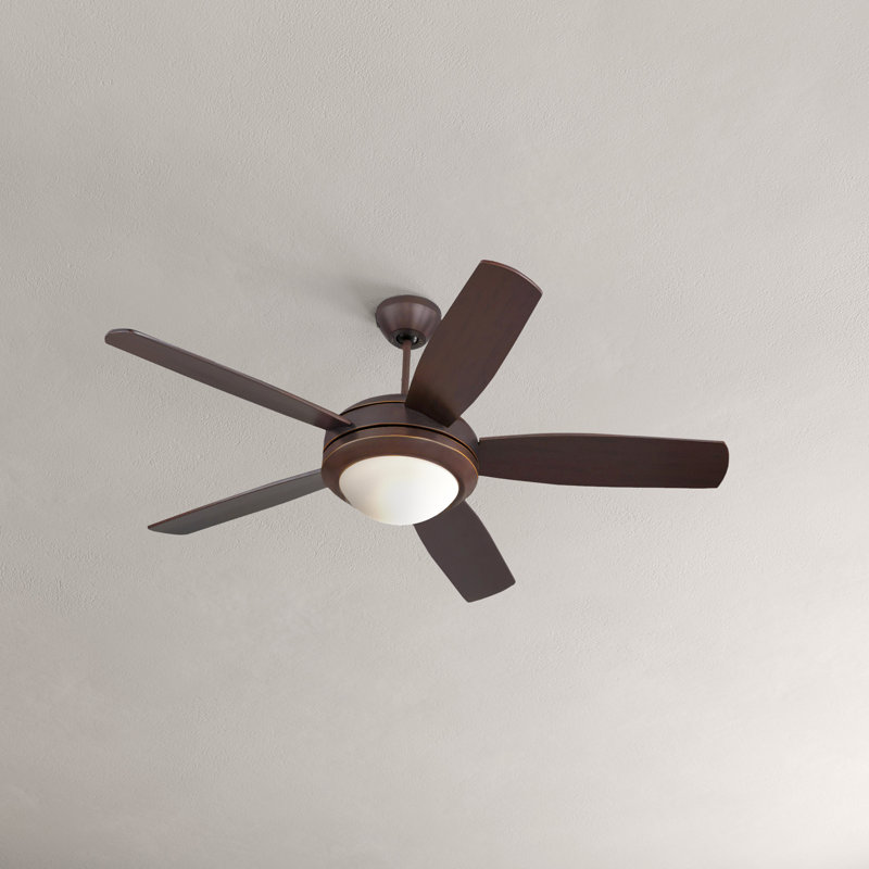 Stoller 44'' Ceiling Fan with LED Lights, Roman Bronze, LED