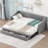 XL To Upholstered Daybed With Two Drawers