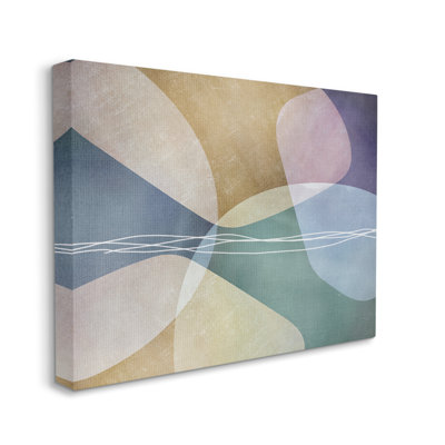 Contemporary Layered Shapes par Urban Epiphany - impression