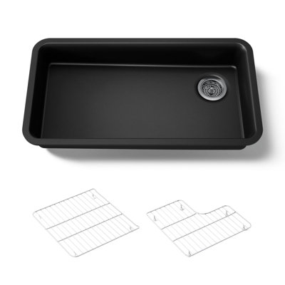 Cairn X 18 5/16 po X 5-11 / 16 po Évier de cuisine encastré à simple cuve
